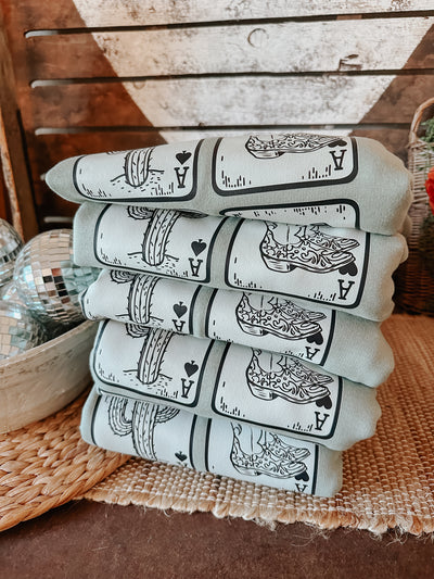 Limited Edition - Four of a Kind - Graphic Top - Small Left-110 GRAPHIC TEE-Adelyn Elaine's-Adelyn Elaine's Boutique, Women's Clothing Boutique in Gilmer, TX