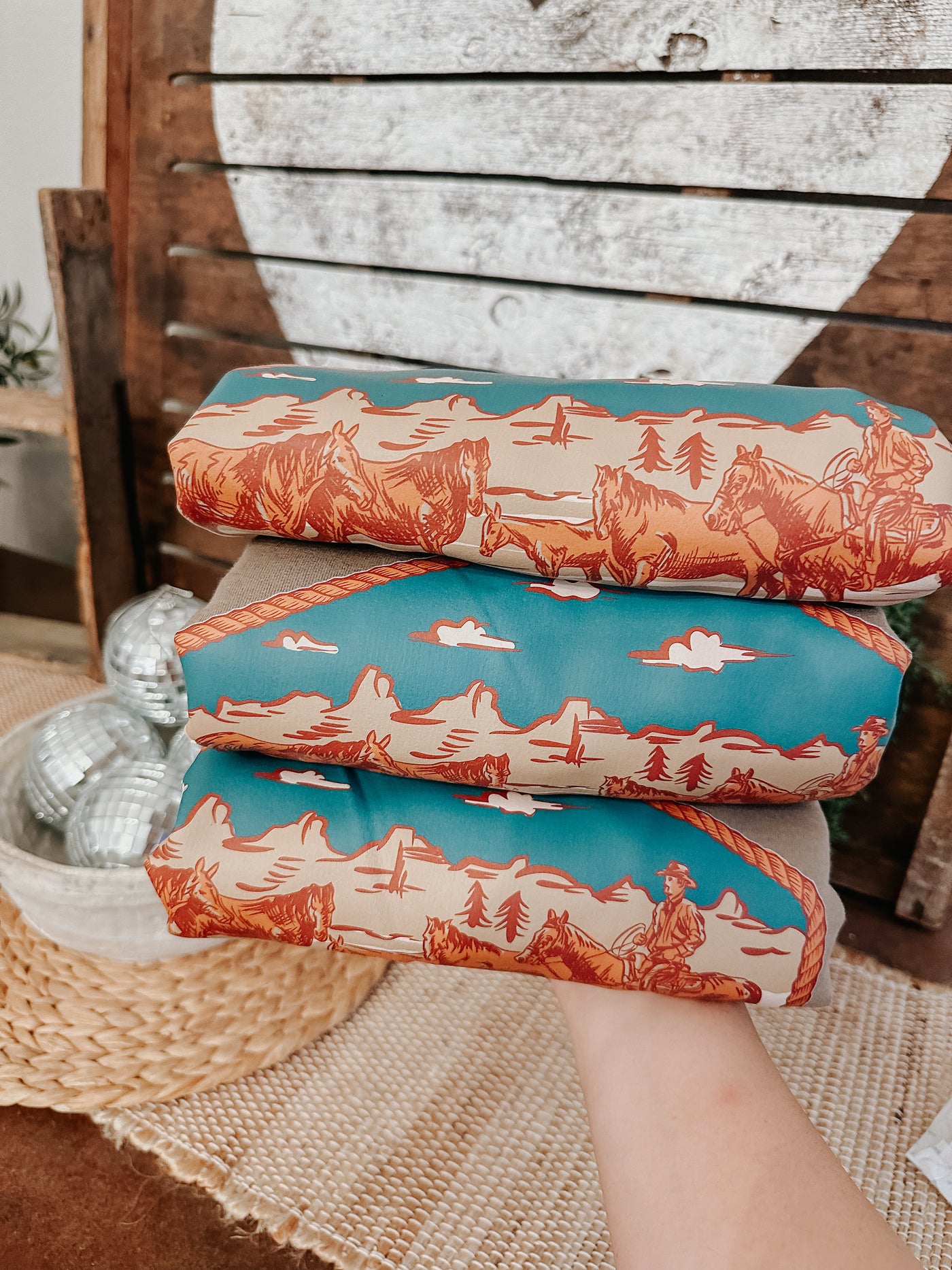 Limited Edition - Rope Scene - Graphic Sweater - S & M left-110 GRAPHIC TEE-Adelyn Elaine's-Adelyn Elaine's Boutique, Women's Clothing Boutique in Gilmer, TX