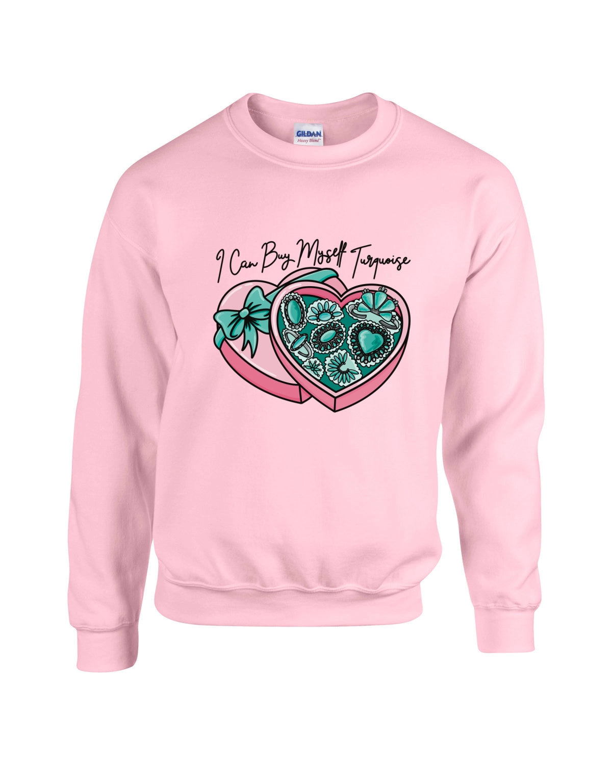 I Can Buy Myself Turquoise - Graphic Top-110 GRAPHIC TEE-Adelyn Elaine's-Adelyn Elaine's Boutique, Women's Clothing Boutique in Gilmer, TX