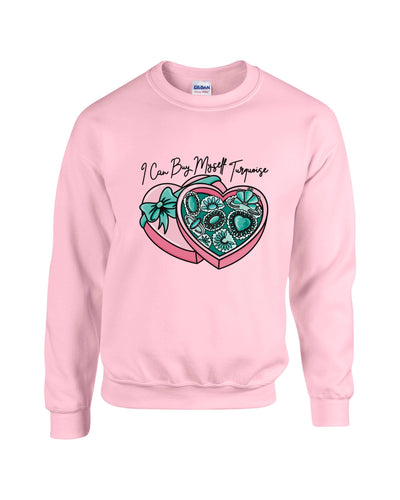 I Can Buy Myself Turquoise - Graphic Top-110 GRAPHIC TEE-Adelyn Elaine's-Adelyn Elaine's Boutique, Women's Clothing Boutique in Gilmer, TX