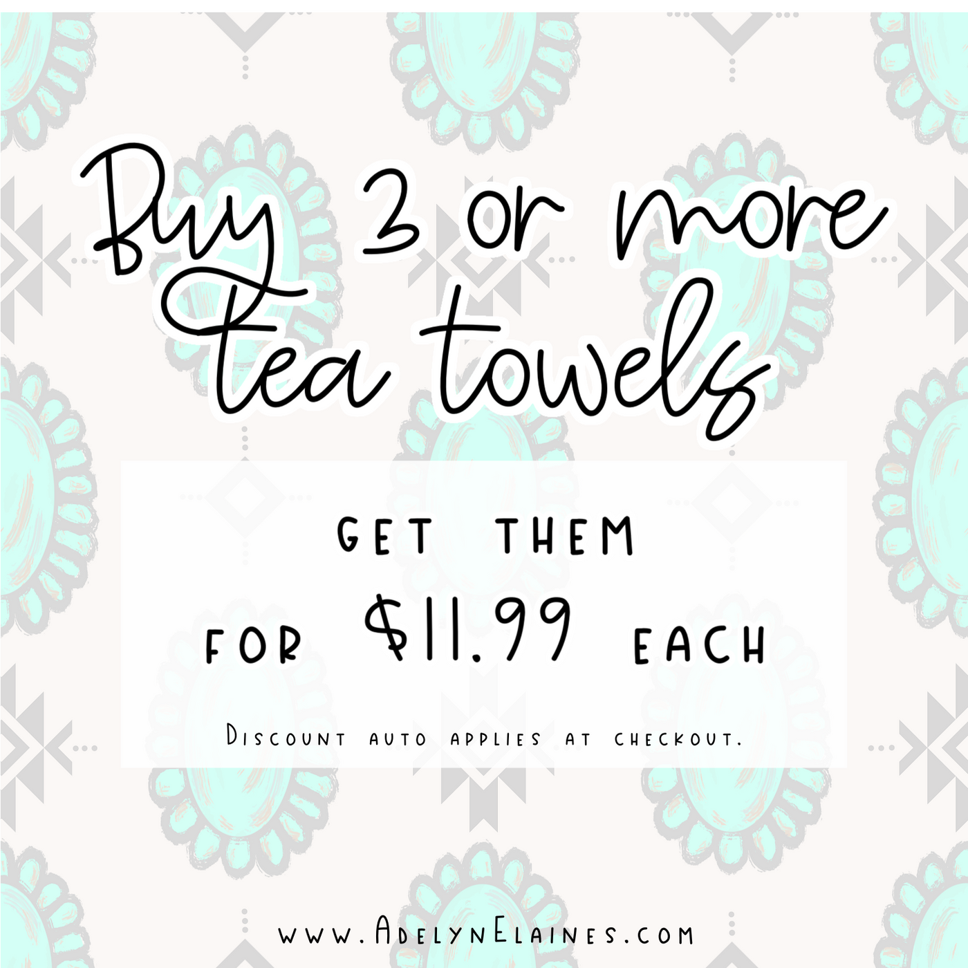 Manure Happens - Tea Towel-Tea Towel-Adelyn Elaine's-Adelyn Elaine's Boutique, Women's Clothing Boutique in Gilmer, TX