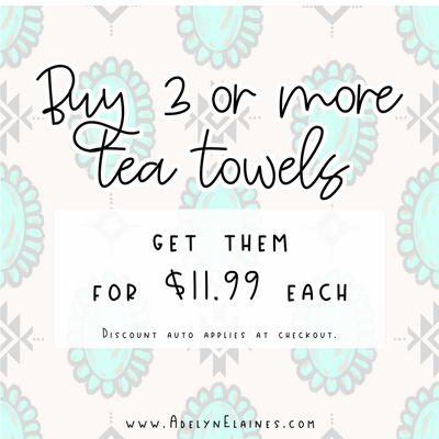 Manure Happens - Tea Towel-Tea Towel-Adelyn Elaine's-Adelyn Elaine's Boutique, Women's Clothing Boutique in Gilmer, TX