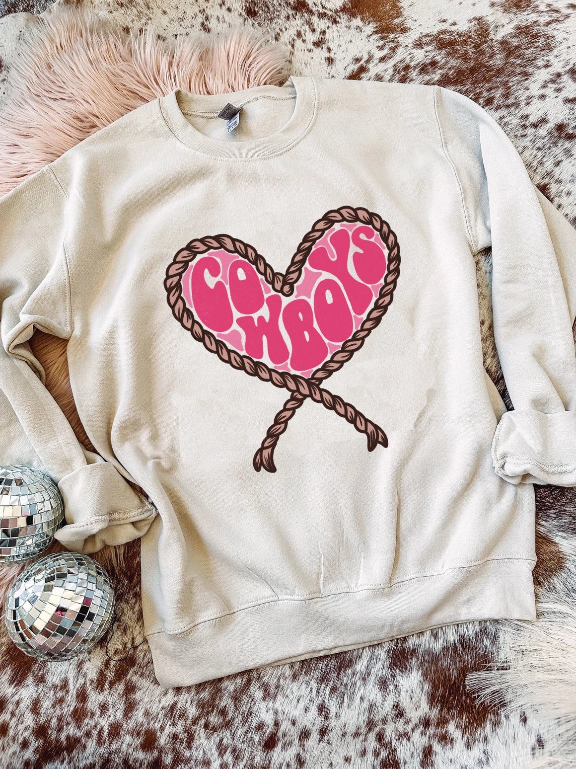 Ropin' Cowboys - Graphic Top-110 GRAPHIC TEE-Adelyn Elaine's-Adelyn Elaine's Boutique, Women's Clothing Boutique in Gilmer, TX