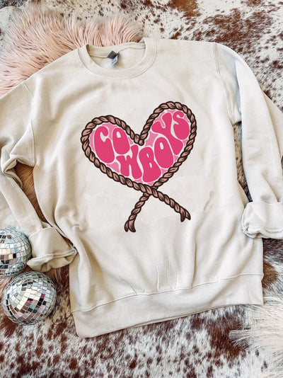 Ropin' Cowboys - Graphic Top-110 GRAPHIC TEE-Adelyn Elaine's-Adelyn Elaine's Boutique, Women's Clothing Boutique in Gilmer, TX