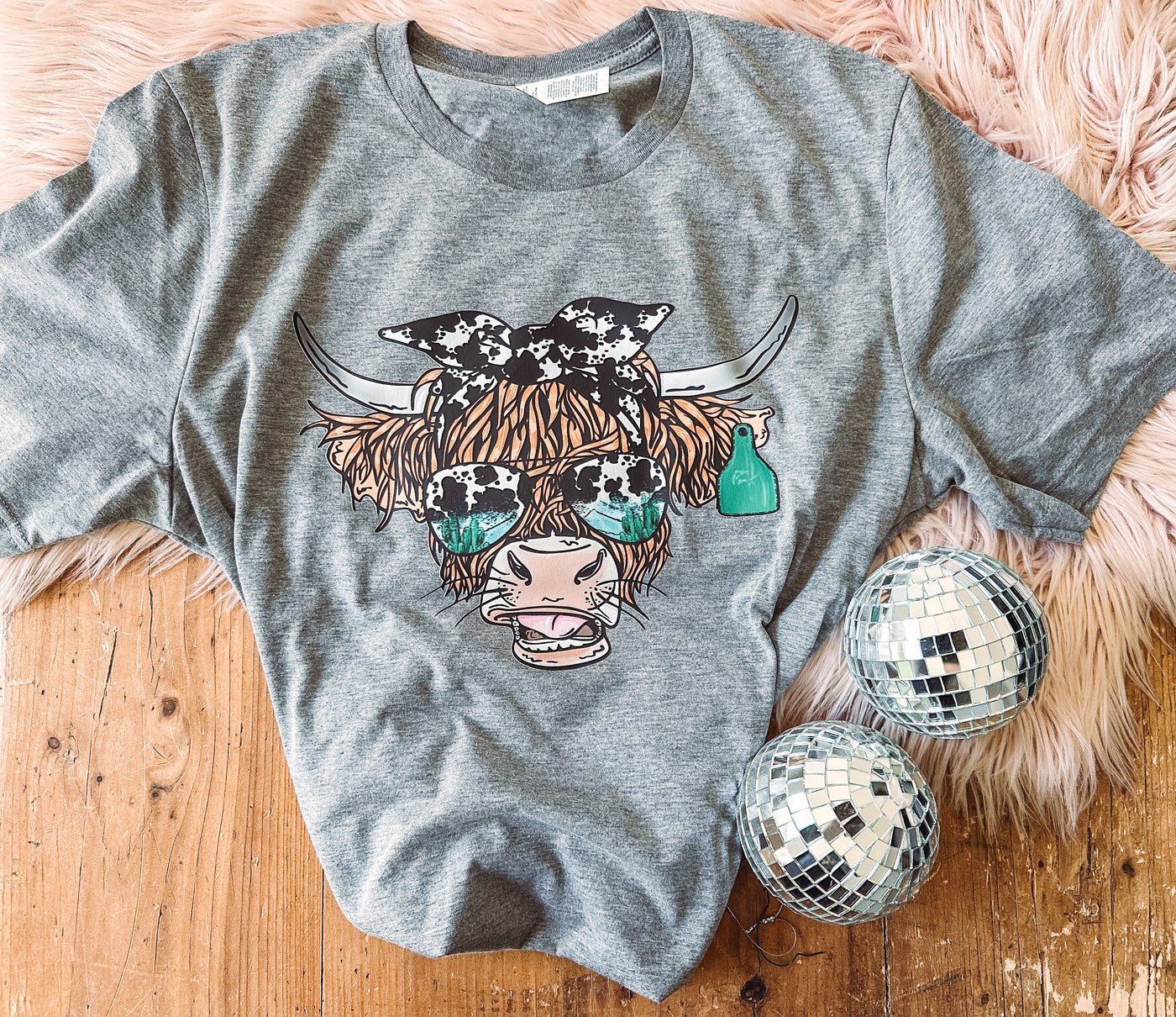 Sunglass Highlander - Graphic Top-112 SWEATERS & CARDIGANS-Adelyn Elaine's-Adelyn Elaine's Boutique, Women's Clothing Boutique in Gilmer, TX