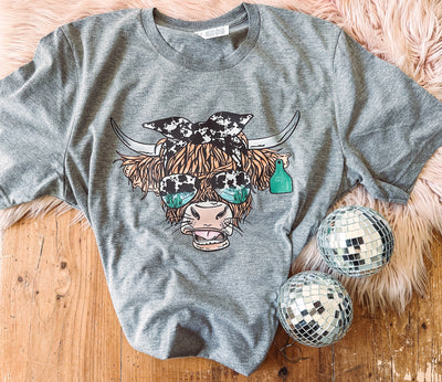 Sunglass Highlander - Graphic Top-112 SWEATERS & CARDIGANS-Adelyn Elaine's-Adelyn Elaine's Boutique, Women's Clothing Boutique in Gilmer, TX