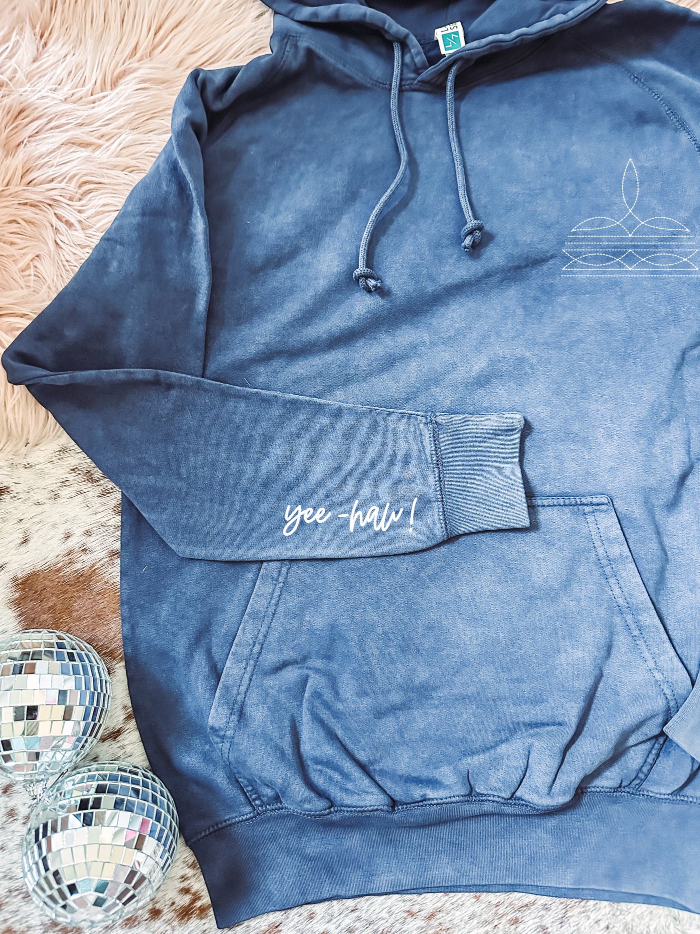 Boot Stitch Sweater - Limited Edition - Small & 2XL left-110 GRAPHIC TEE-Adelyn Elaine's-Adelyn Elaine's Boutique, Women's Clothing Boutique in Gilmer, TX