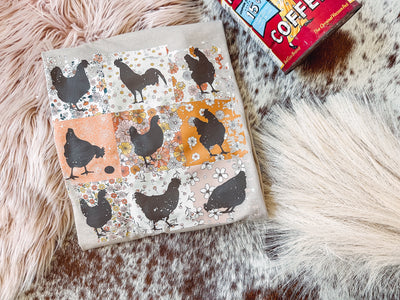 Chicken Square - Graphic Top-110 GRAPHIC TEE-Adelyn Elaine's-Adelyn Elaine's Boutique, Women's Clothing Boutique in Gilmer, TX