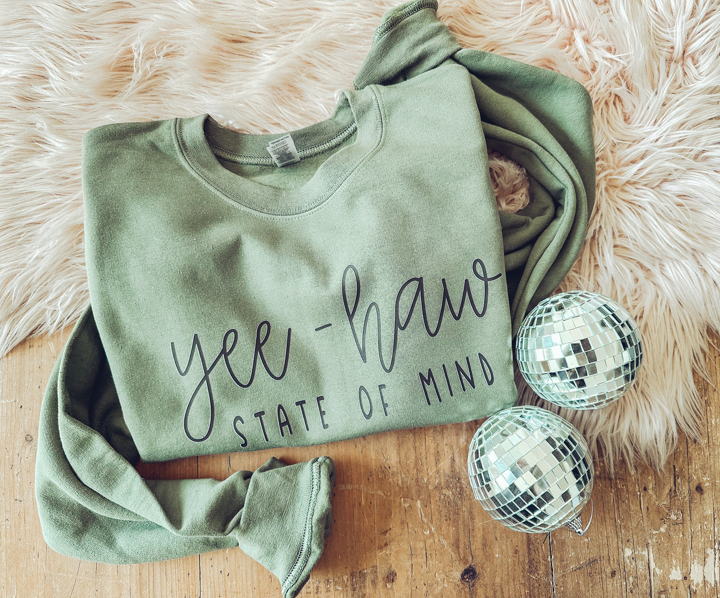 Yee-Haw State of Mind- Graphic Top-110 GRAPHIC TEE-Adelyn Elaine's-Adelyn Elaine's Boutique, Women's Clothing Boutique in Gilmer, TX