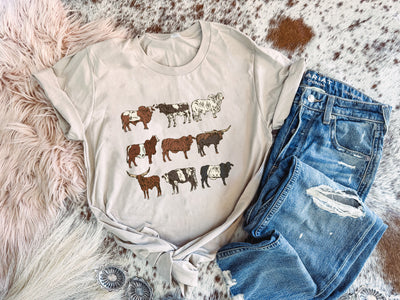Whole Herd - Graphic Top-110 GRAPHIC TEE-Adelyn Elaine's-Adelyn Elaine's Boutique, Women's Clothing Boutique in Gilmer, TX