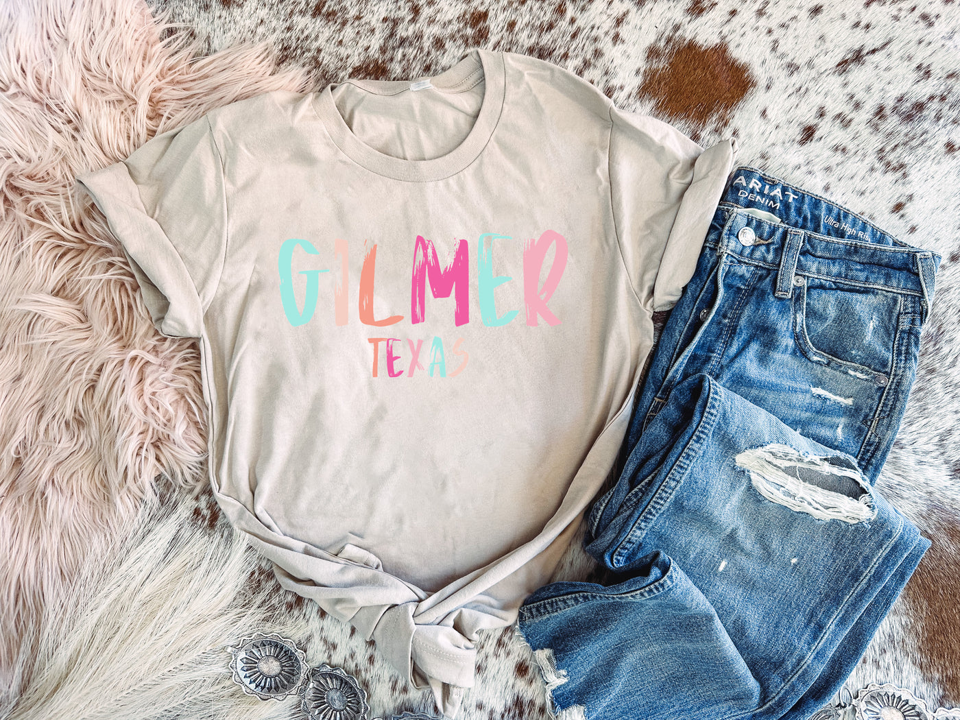 Gilmer TX - Pastel-110 GRAPHIC TEE-Adelyn Elaine's-Adelyn Elaine's Boutique, Women's Clothing Boutique in Gilmer, TX