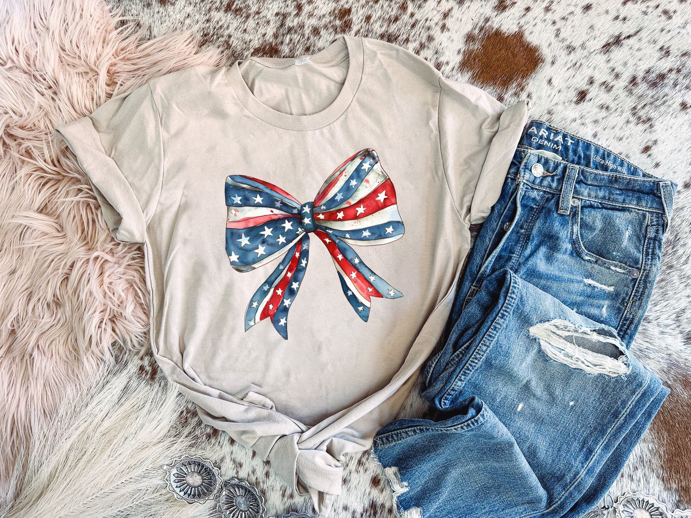 American Coquette - Graphic Top-110 GRAPHIC TEE-Adelyn Elaine's-Adelyn Elaine's Boutique, Women's Clothing Boutique in Gilmer, TX