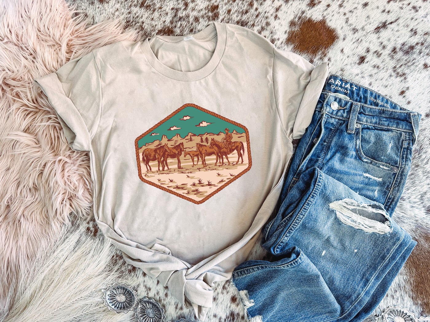 Rope Scene - Graphic Top-110 GRAPHIC TEE-Adelyn Elaine's-Adelyn Elaine's Boutique, Women's Clothing Boutique in Gilmer, TX