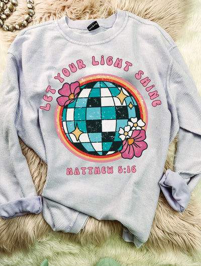 Matthew 5:16 - Corded Sweater-Adelyn Elaine's-Adelyn Elaine's Boutique, Women's Clothing Boutique in Gilmer, TX