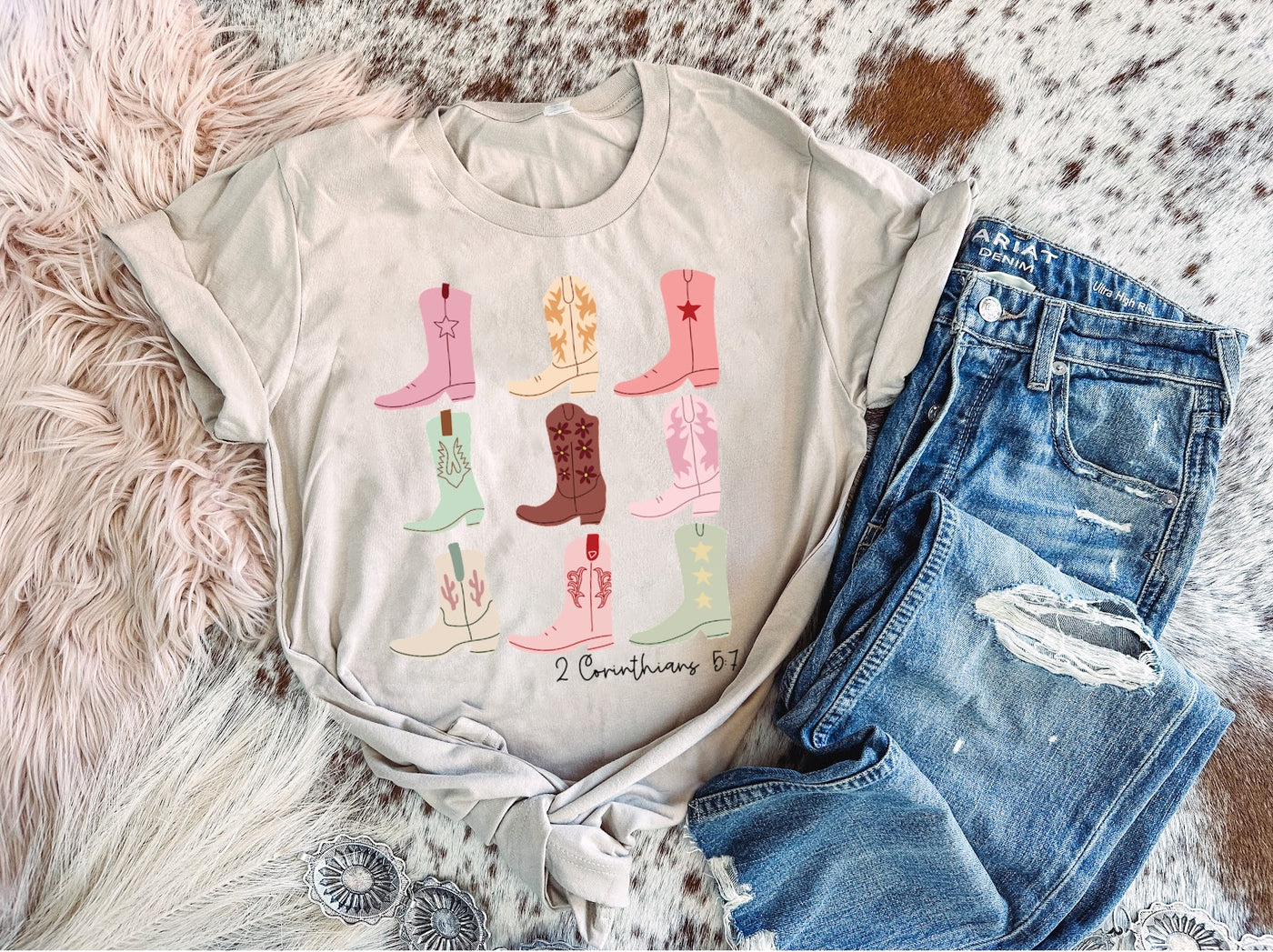 Walk By Faith - Graphic Top-110 GRAPHIC TEE-Adelyn Elaine's-Adelyn Elaine's Boutique, Women's Clothing Boutique in Gilmer, TX