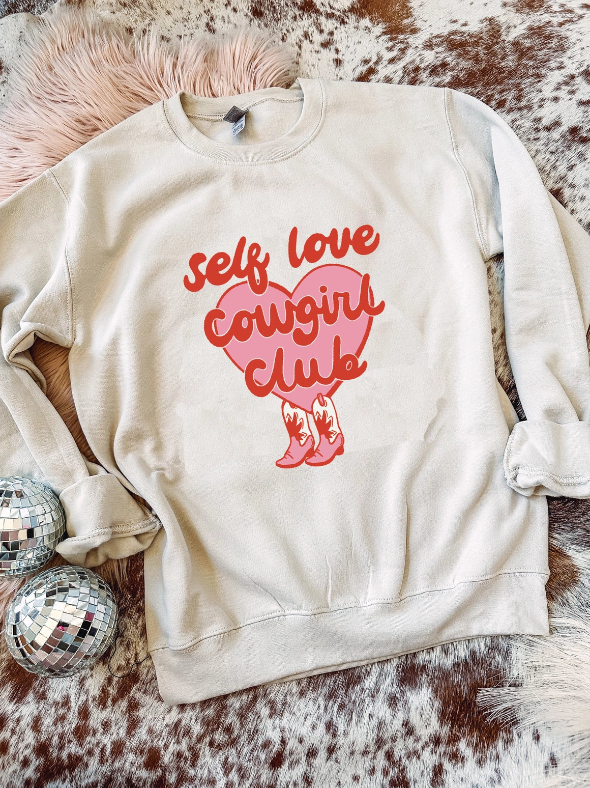 Self Love Cowgirl Club - Graphic Top-110 GRAPHIC TEE-Adelyn Elaine's-Adelyn Elaine's Boutique, Women's Clothing Boutique in Gilmer, TX