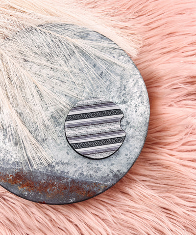 Wild West - Rubber Car Coaster-401 CAR ACCESSORIES-Adelyn Elaine's-Adelyn Elaine's Boutique, Women's Clothing Boutique in Gilmer, TX