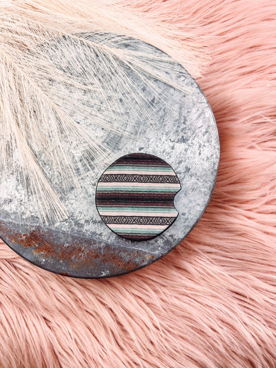 Wild West - Rubber Car Coaster-401 CAR ACCESSORIES-Adelyn Elaine's-Adelyn Elaine's Boutique, Women's Clothing Boutique in Gilmer, TX