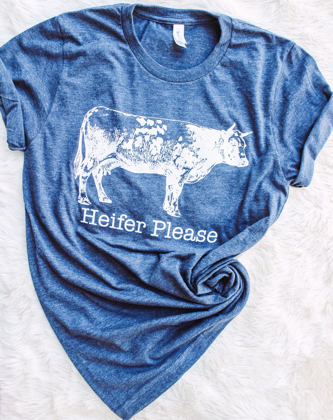 Heifer Please - Graphic Top-110 GRAPHIC TEE-Adelyn Elaine's-Adelyn Elaine's Boutique, Women's Clothing Boutique in Gilmer, TX