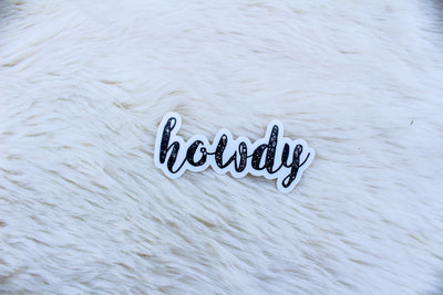 Howdy - Sticker-402 MISC GIFTS-Adelyn Elaine's-Adelyn Elaine's Boutique, Women's Clothing Boutique in Gilmer, TX