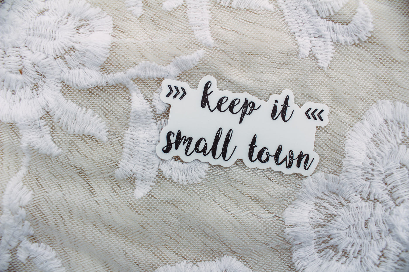 Keep It Small Town - Sticker-402 MISC GIFTS-Adelyn Elaine's-Adelyn Elaine's Boutique, Women's Clothing Boutique in Gilmer, TX
