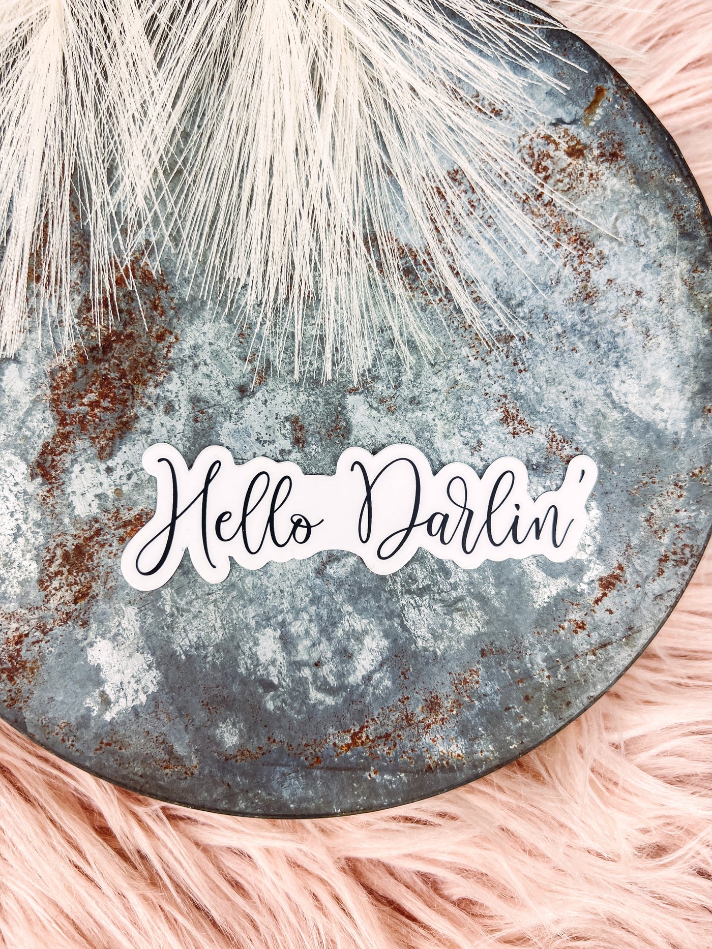 Hello Darlin' - Sticker-402 MISC GIFTS-Adelyn Elaine's-Adelyn Elaine's Boutique, Women's Clothing Boutique in Gilmer, TX