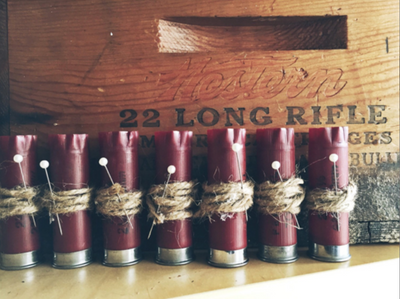 Shotgun Shell Boutonniere-402 MISC GIFTS-Adelyn Elaine's-Adelyn Elaine's Boutique, Women's Clothing Boutique in Gilmer, TX