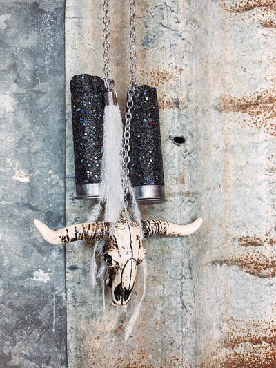 Folsom Prison Blues Rear View Mirror Hanger-401 CAR ACCESSORIES-Adelyn Elaine's-Adelyn Elaine's Boutique, Women's Clothing Boutique in Gilmer, TX