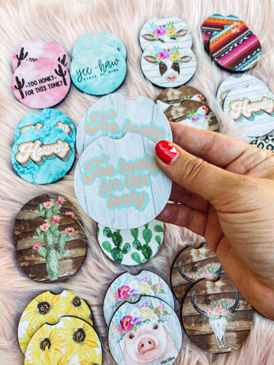 Rubber Car Coaster-401 CAR ACCESSORIES-Adelyn Elaine's-Adelyn Elaine's Boutique, Women's Clothing Boutique in Gilmer, TX