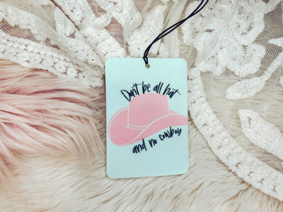 Don't be all hat & no cowboy - Car Charm-401 CAR ACCESSORIES-Adelyn Elaine's-Adelyn Elaine's Boutique, Women's Clothing Boutique in Gilmer, TX