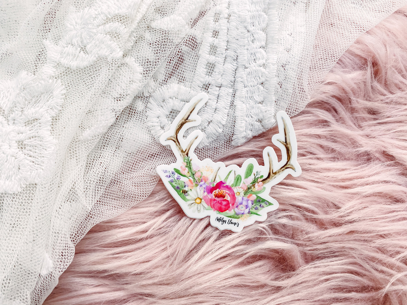 Antler Bouquet - Sticker-402 MISC GIFTS-Adelyn Elaine's-Adelyn Elaine's Boutique, Women's Clothing Boutique in Gilmer, TX