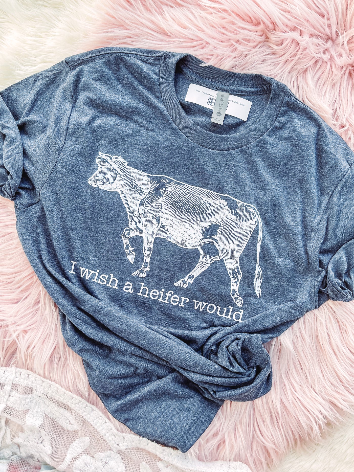 Wish a Heifer Would - Graphic Top-110 GRAPHIC TEE-Adelyn Elaine's-Adelyn Elaine's Boutique, Women's Clothing Boutique in Gilmer, TX