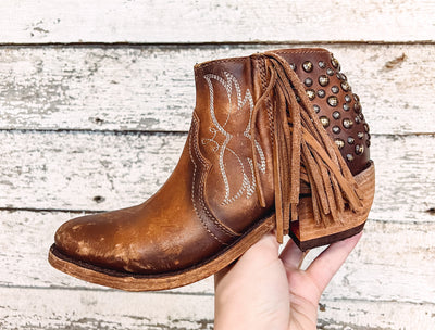 Delia Bootie - Liberty Black Booties - Size 5.5 left-301 BOOTS-Liberty Black Boots-Adelyn Elaine's Boutique, Women's Clothing Boutique in Gilmer, TX