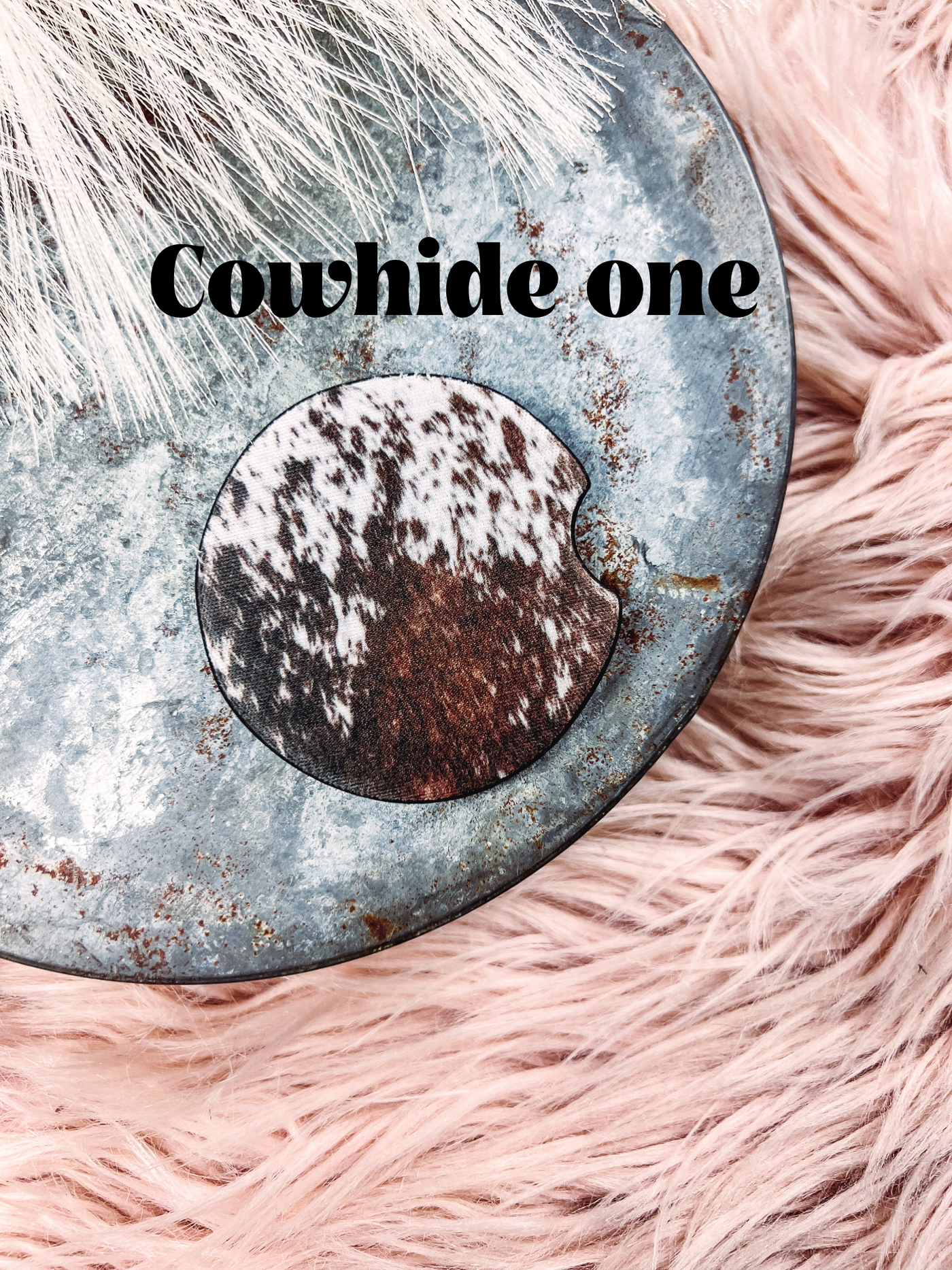 Cowgirl Collection - Rubber Car Coaster-401 CAR ACCESSORIES-Adelyn Elaine's-Adelyn Elaine's Boutique, Women's Clothing Boutique in Gilmer, TX