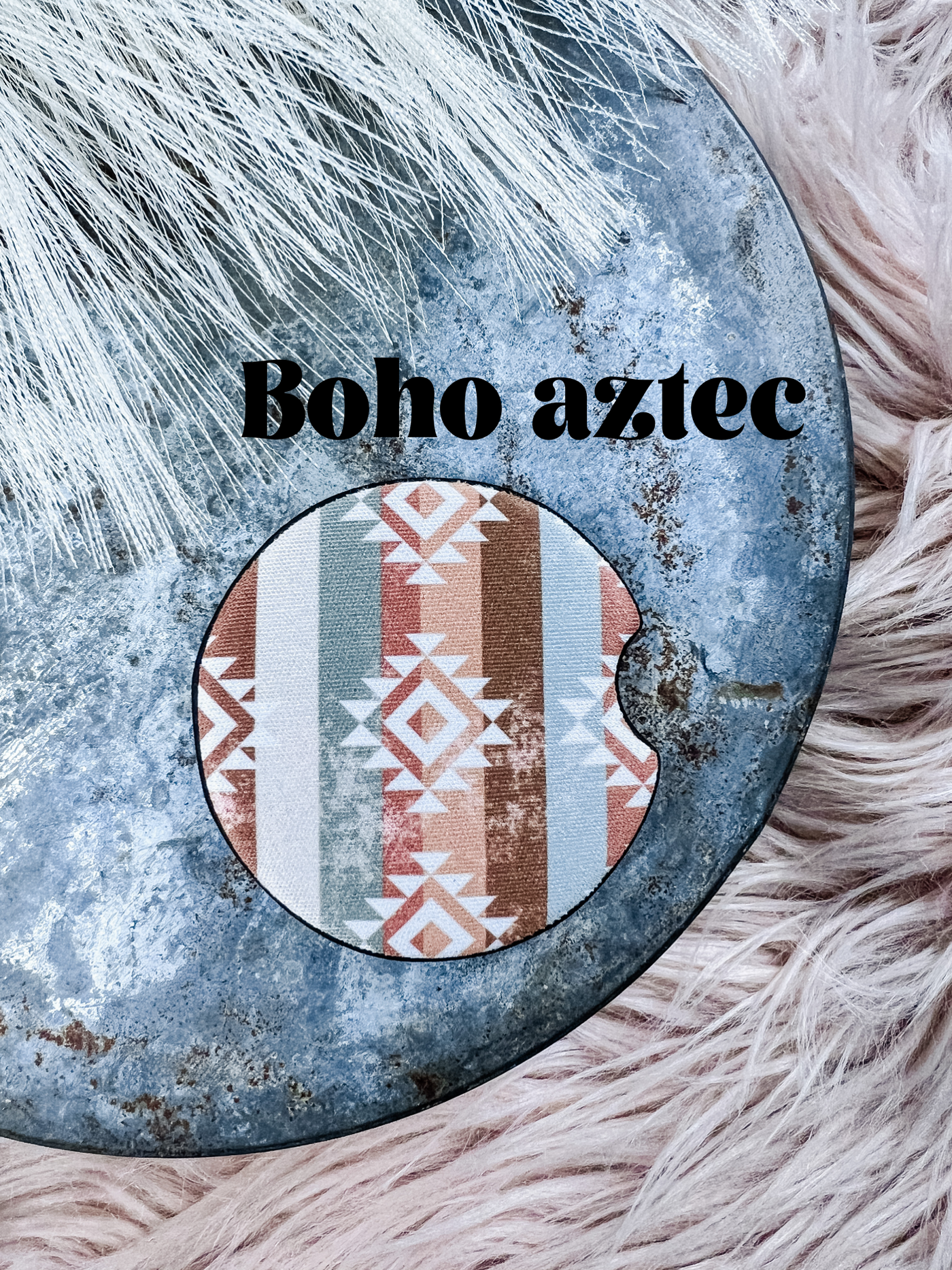 Cowgirl Collection - Rubber Car Coaster-401 CAR ACCESSORIES-Adelyn Elaine's-Adelyn Elaine's Boutique, Women's Clothing Boutique in Gilmer, TX