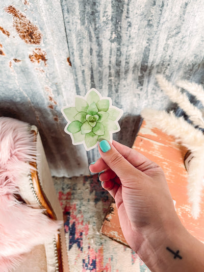 Succulent - Sticker-402 MISC GIFTS-Adelyn Elaine's-Adelyn Elaine's Boutique, Women's Clothing Boutique in Gilmer, TX