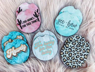 Rubber Car Coaster-401 CAR ACCESSORIES-Adelyn Elaine's-Adelyn Elaine's Boutique, Women's Clothing Boutique in Gilmer, TX