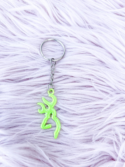 Deer Head Keychain-401 CAR ACCESSORIES-Adelyn Elaine's-Adelyn Elaine's Boutique, Women's Clothing Boutique in Gilmer, TX