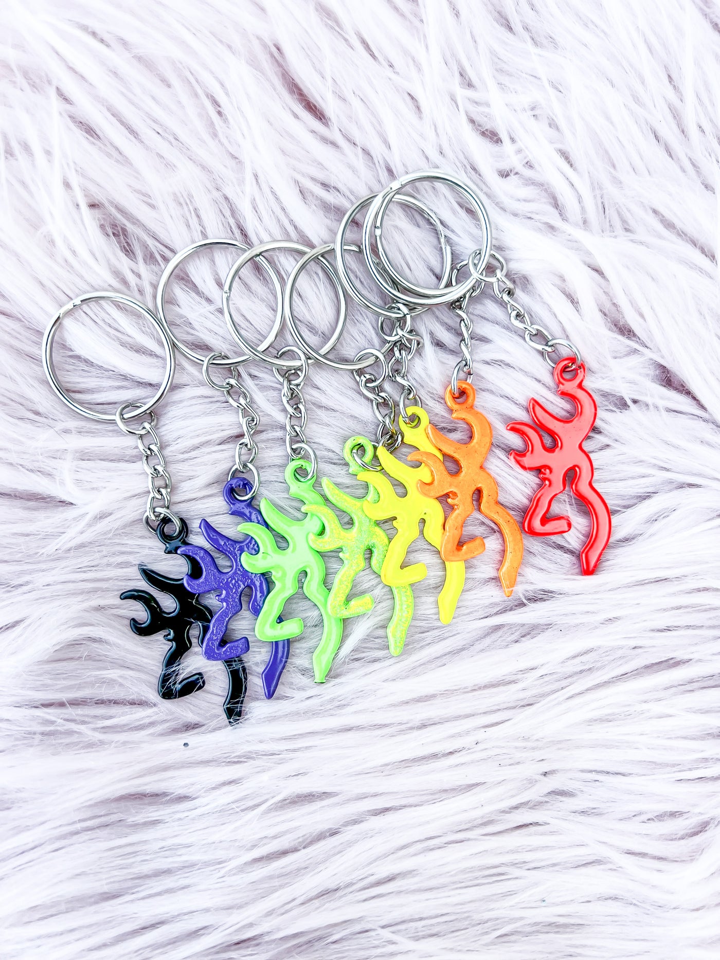 Deer Head Keychain-401 CAR ACCESSORIES-Adelyn Elaine's-Adelyn Elaine's Boutique, Women's Clothing Boutique in Gilmer, TX