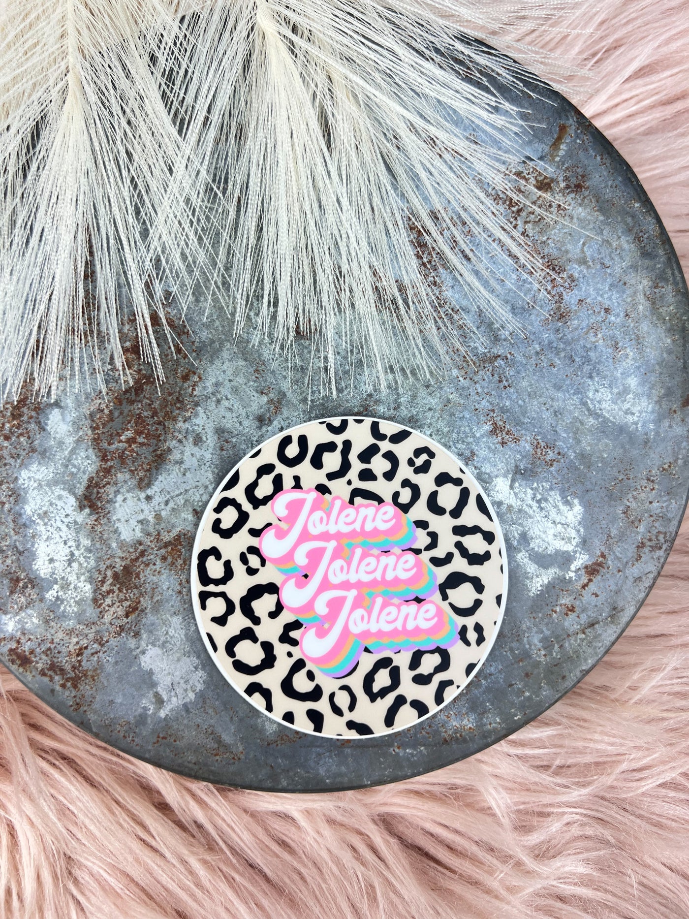 Jolene Circle - Sticker-402 MISC GIFTS-Adelyn Elaine's-Adelyn Elaine's Boutique, Women's Clothing Boutique in Gilmer, TX