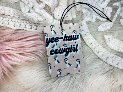 Yee-Haw Cowgirl - Car Charm-401 CAR ACCESSORIES-Adelyn Elaine's-Adelyn Elaine's Boutique, Women's Clothing Boutique in Gilmer, TX