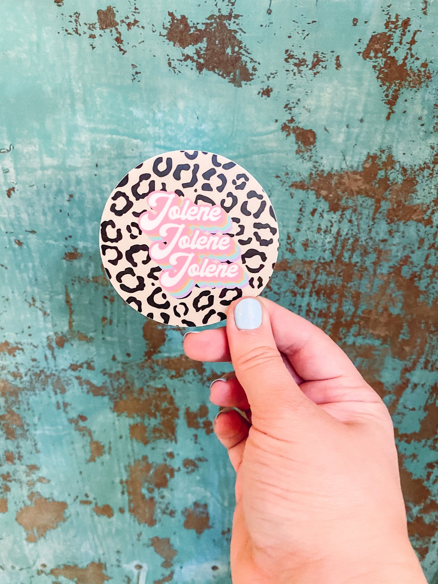 Jolene Circle - Sticker-402 MISC GIFTS-Adelyn Elaine's-Adelyn Elaine's Boutique, Women's Clothing Boutique in Gilmer, TX