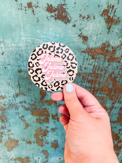 Jolene Circle - Sticker-402 MISC GIFTS-Adelyn Elaine's-Adelyn Elaine's Boutique, Women's Clothing Boutique in Gilmer, TX