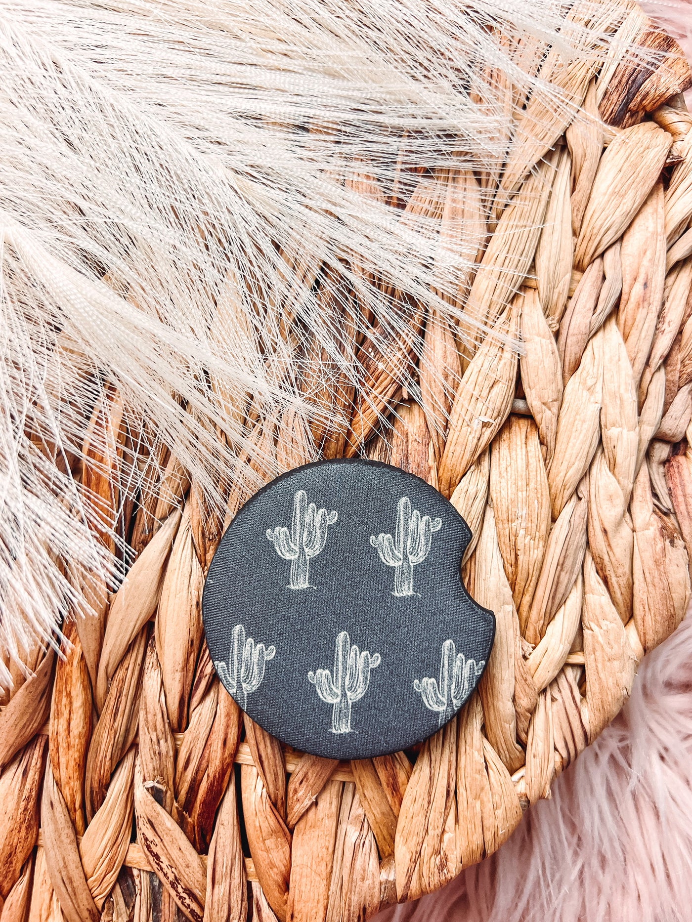 Terra Cotta Cowgirl - Rubber Car Coaster-401 CAR ACCESSORIES-Adelyn Elaine's-Adelyn Elaine's Boutique, Women's Clothing Boutique in Gilmer, TX