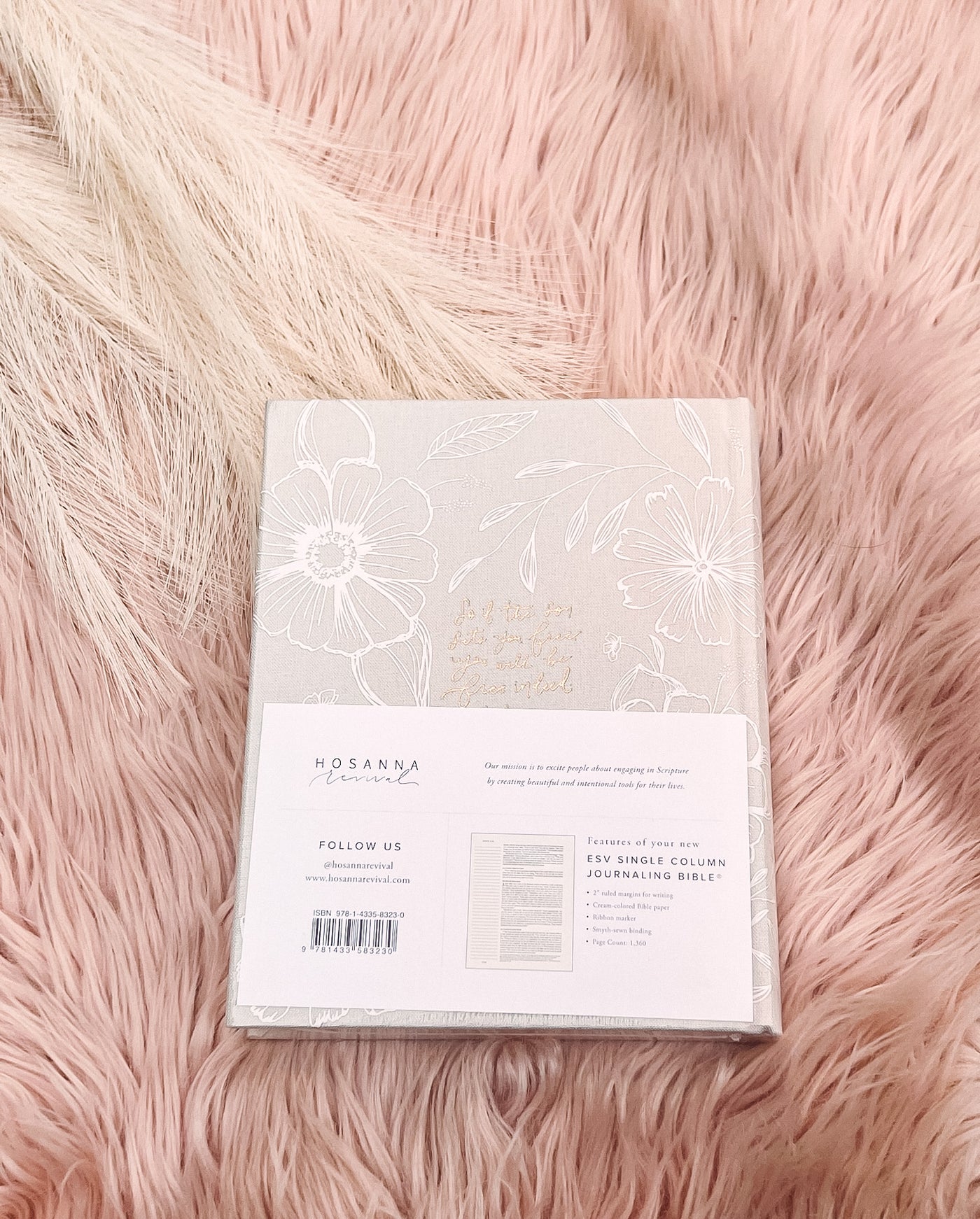 ESV Journaling Bible : Cordova Theme-402 MISC GIFTS-Hosanna Revival-Adelyn Elaine's Boutique, Women's Clothing Boutique in Gilmer, TX